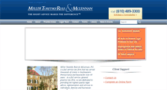 Desktop Screenshot of millerturetsky.com